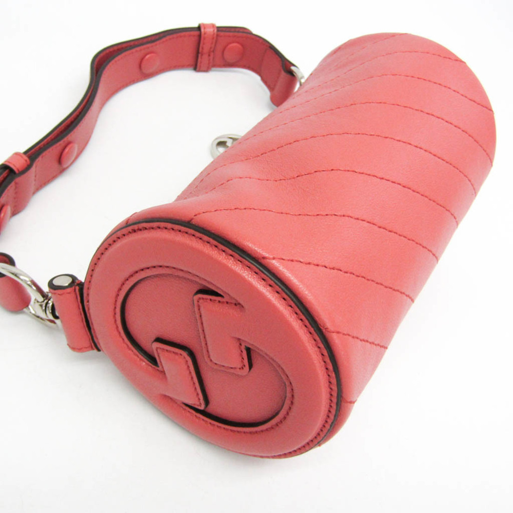 GUCCI Pink Leather Shoulder Bag - Picture 5 of 12